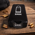 50 Round 9mm Ammo Box | 3D Printed Storage Case | Tactical Range Organizer
