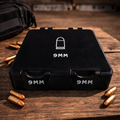 100 Round 9mm Ammo Box | 3D Printed Storage Case | Tactical Range Organizer